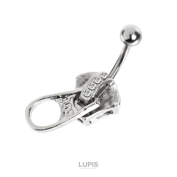 ジッパーバナナバーベルボディピアス へそピアス | LUPIS | 詳細画像3 