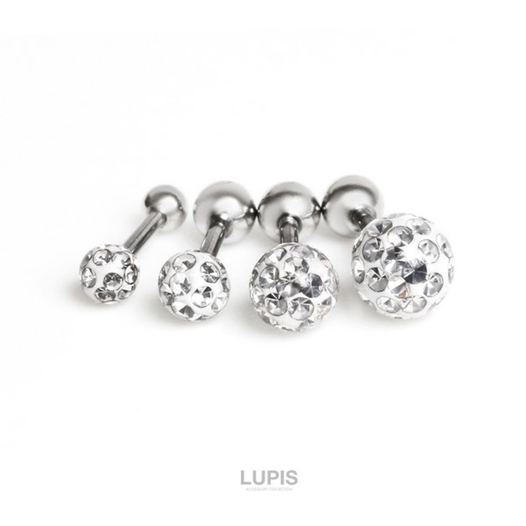 ≪16G≫パヴェストーンストレートバーベルボディピアス  | LUPIS | 詳細画像5 