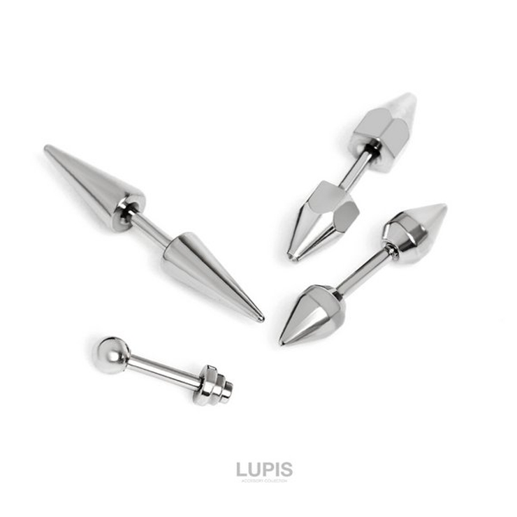 ≪16G≫バラエティスパイクストレートバーベルボディピアス 【プチプラ 316L | LUPIS | 詳細画像3 