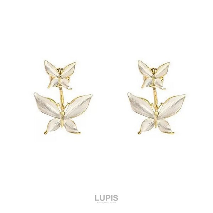 ツインバタフライバックキャッチピアス【S925ポスト】 | LUPIS | 詳細画像5 