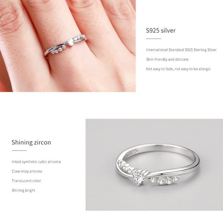 クロスラインハートリング【LACORDE】 | LACORDE  | 詳細画像3 