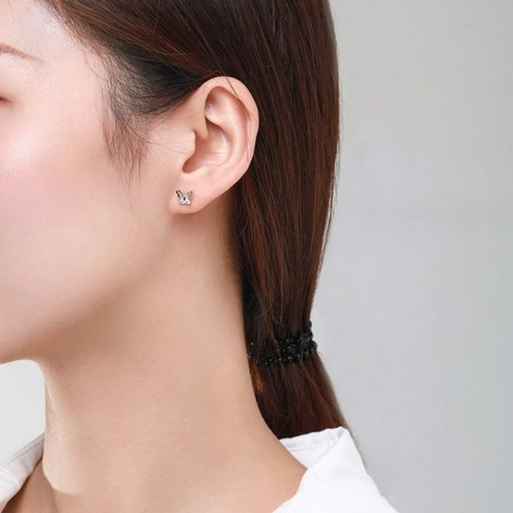 バタフライモチーフピアス【LACORDE】 | LACORDE  | 詳細画像1 