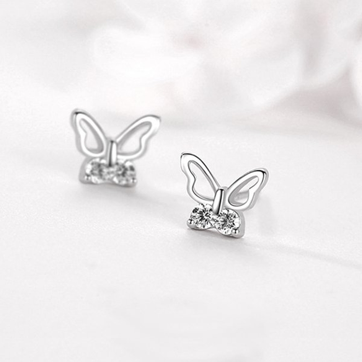 バタフライモチーフピアス【LACORDE】 | LACORDE  | 詳細画像5 