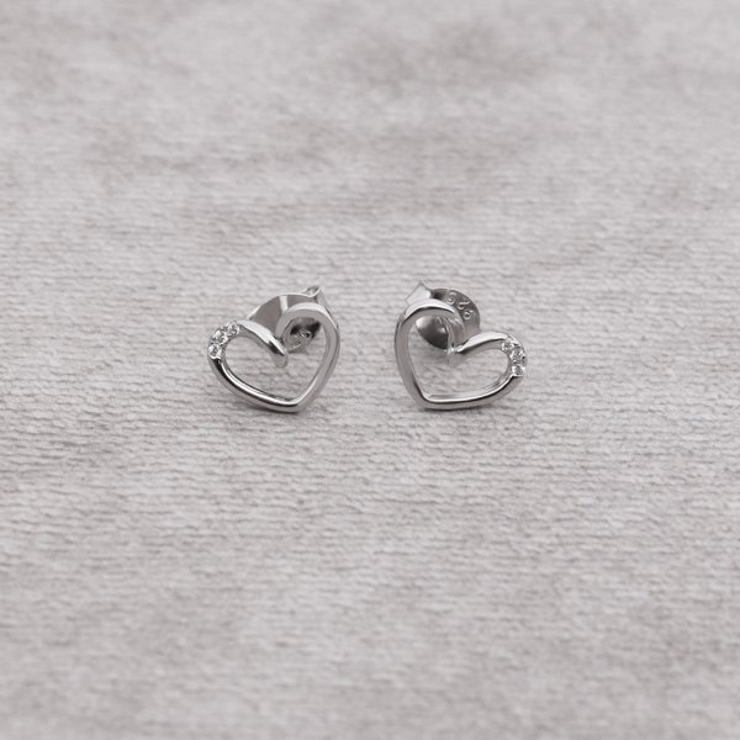 オープンハートジルコニアピアス | LACORDE  | 詳細画像7 