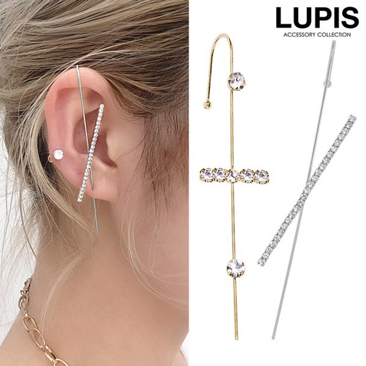 ゴージャスイヤーラップピアス | LUPIS | 詳細画像1 
