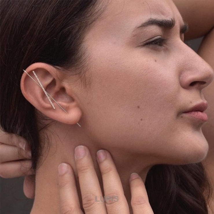 ゴージャスイヤーラップピアス | LUPIS | 詳細画像3 