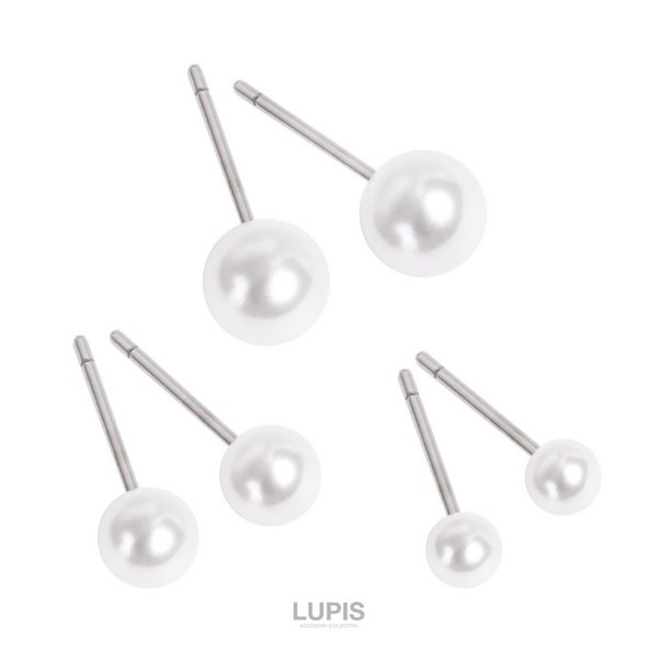 シンプルパールセットピアス | LUPIS | 詳細画像5 