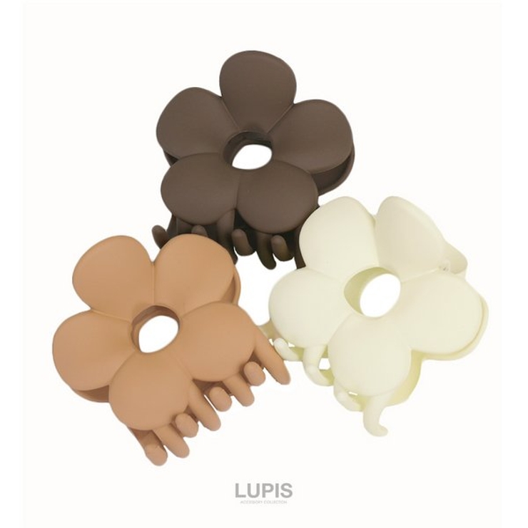 シックカラーフラワーバンスクリップ【ヘアアクセサリー】 | LUPIS | 詳細画像9 