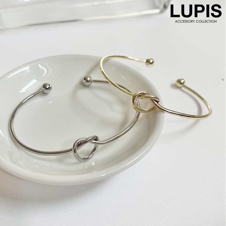 ノットバングルブレスレット | LUPIS | 詳細画像1 