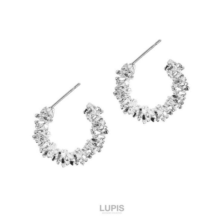 ゴージャスメタルフープピアス【S925ポスト】 | LUPIS | 詳細画像9 
