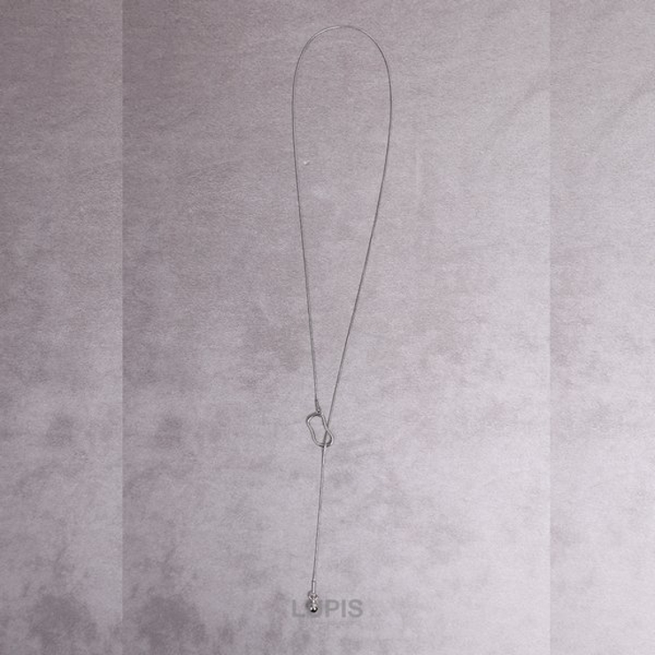 スネークチェーンラリエットネックレス | LUPIS | 詳細画像6 