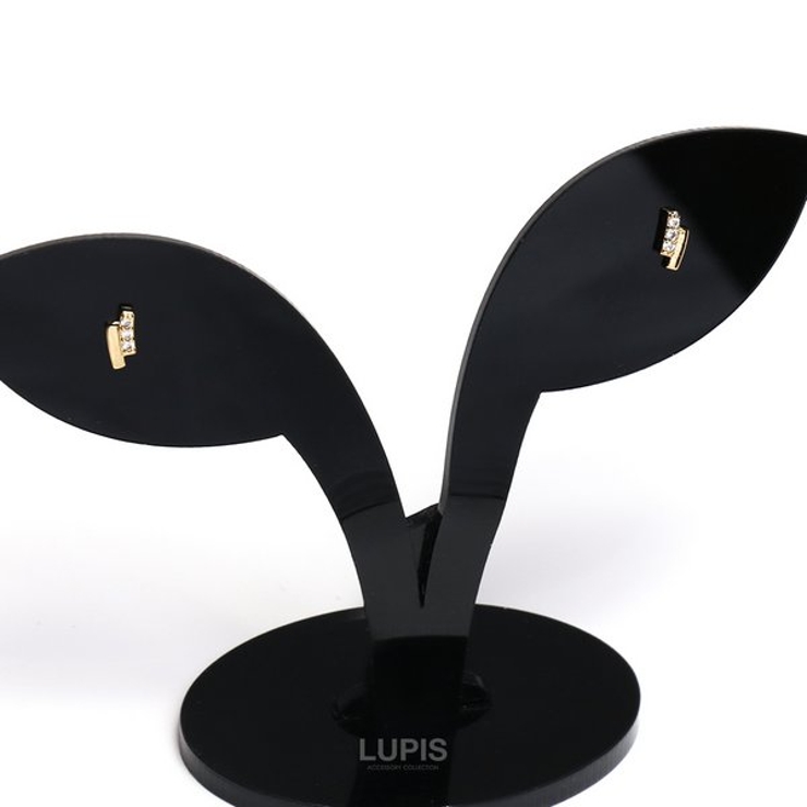ツインバープチピアス【S925ポスト キュービックジルコニア】 | LUPIS | 詳細画像5 