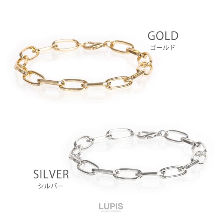 シンプルメタルチェーンブレスレット | LUPIS | 詳細画像4 