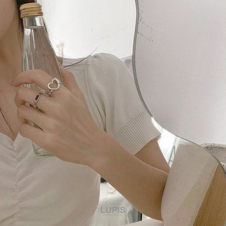 ハートメタルリング【指輪】 | LUPIS | 詳細画像4 