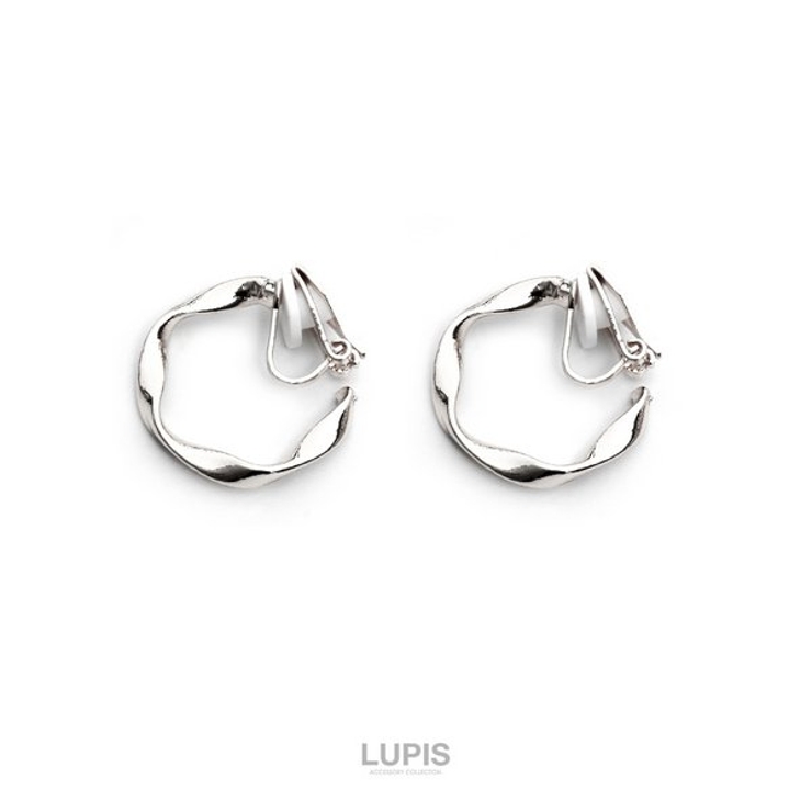 シンプルツイストフープイヤリング | LUPIS | 詳細画像3 