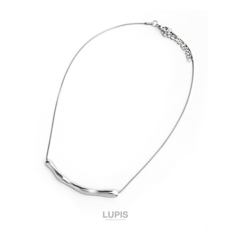 ニュアンスラインネックレス | LUPIS | 詳細画像4 