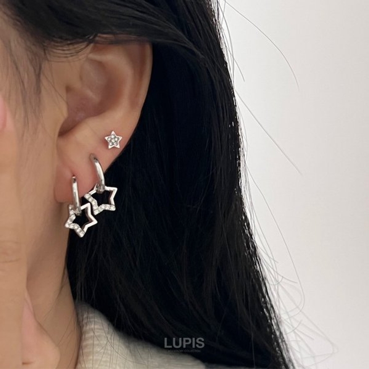 スターフープピアス | LUPIS | 詳細画像5 