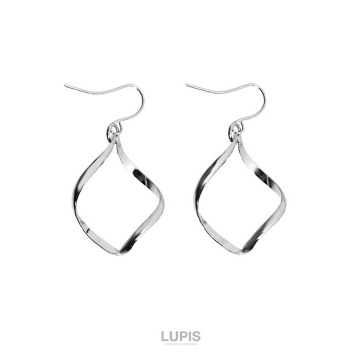 メタルツイストフレームフックピアス | LUPIS | 詳細画像2 