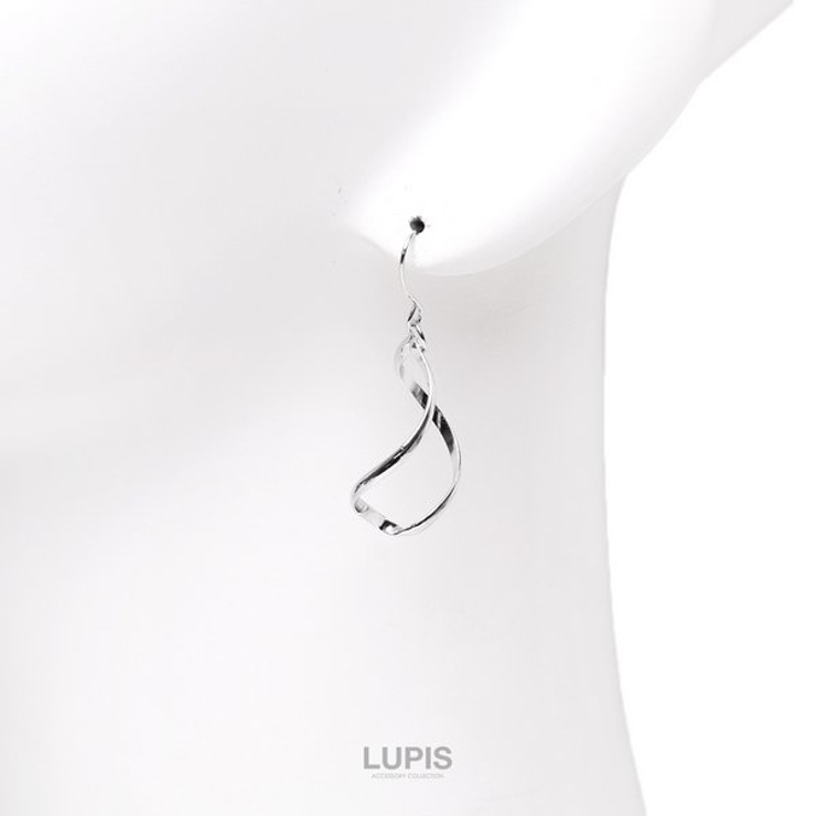 メタルツイストフレームフックピアス | LUPIS | 詳細画像4 