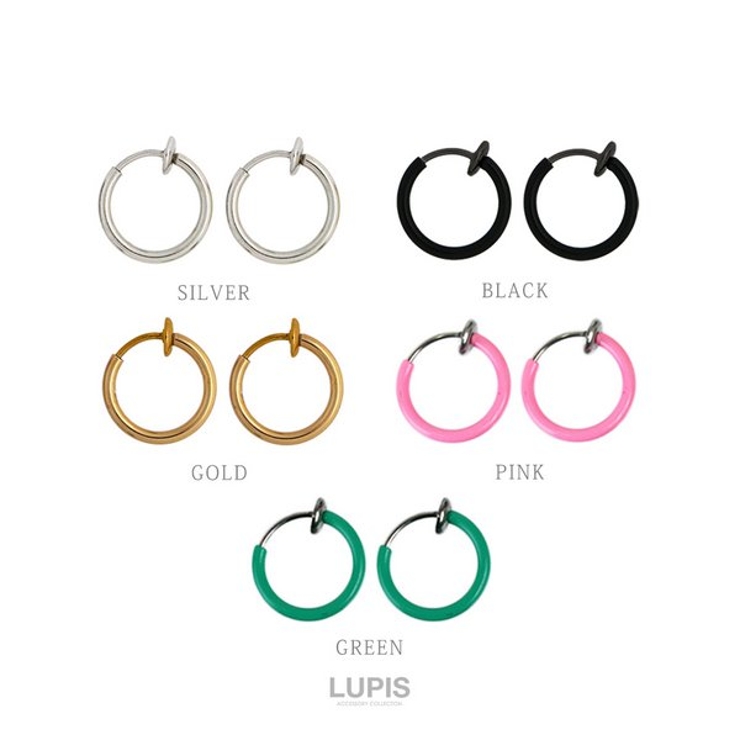 ステンレスフープイヤリング | LUPIS | 詳細画像3 