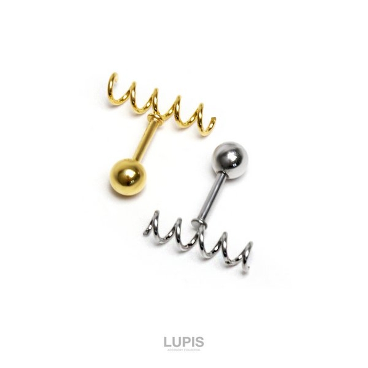 【18G】スプリングストレートバーベルボディピアス 【サージカルステンレス 31… | LUPIS | 詳細画像3 