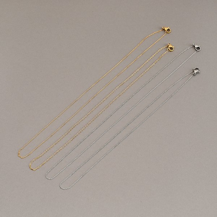 【金属アレルギー対応 316L】スキンチェーンステンレスネックレス | LUPIS | 詳細画像6 