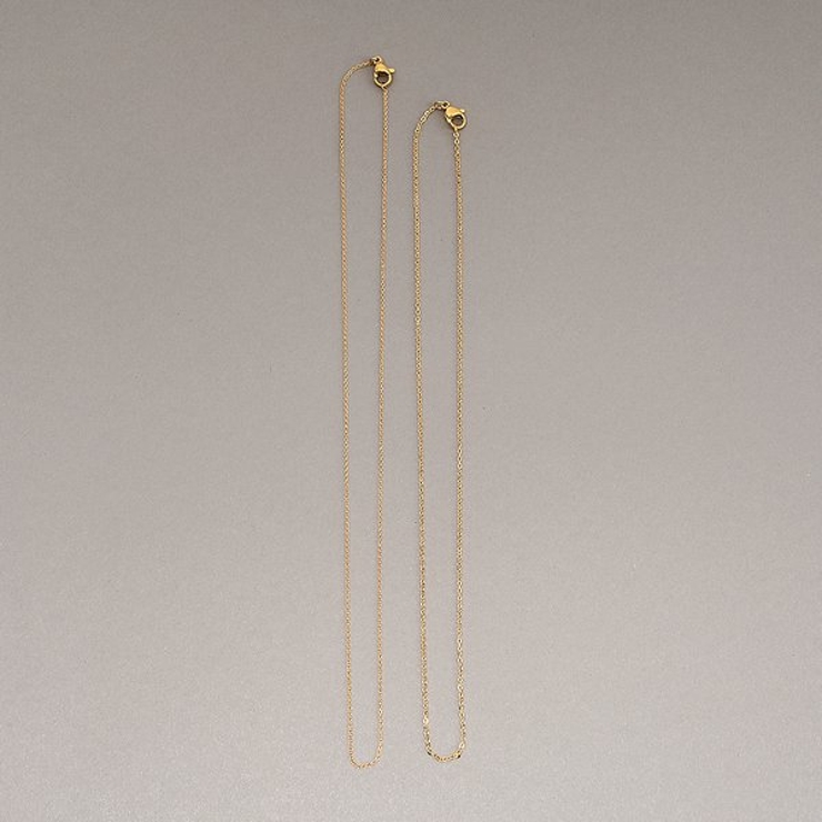 【金属アレルギー対応 316L】スキンチェーンステンレスネックレス | LUPIS | 詳細画像8 