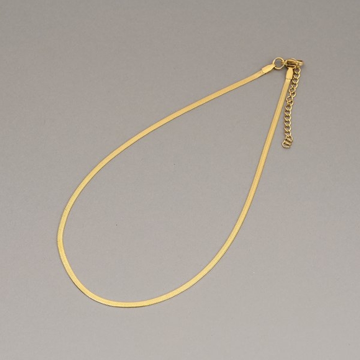 【金属アレルギー対応 316L】スネークチェーンステンレスネックレス | LUPIS | 詳細画像11 