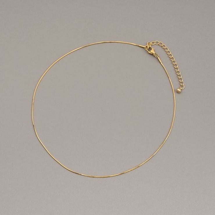 【金属アレルギー対応 316L】スネークチェーンステンレスネックレス | LUPIS | 詳細画像12 