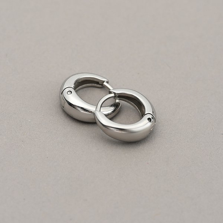 【金属アレルギー対応 316L】ドロッププチステンレスフープピアス | LUPIS | 詳細画像8 
