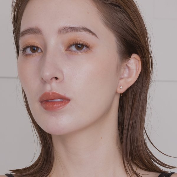 【金属アレルギー対応 316L】キャッチレスジルコニアステンレスフープピアス | LUPIS | 詳細画像2 