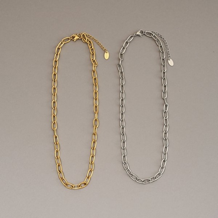 【金属アレルギー対応 316L】メタルチェーンステンレスネックレス | LUPIS | 詳細画像6 