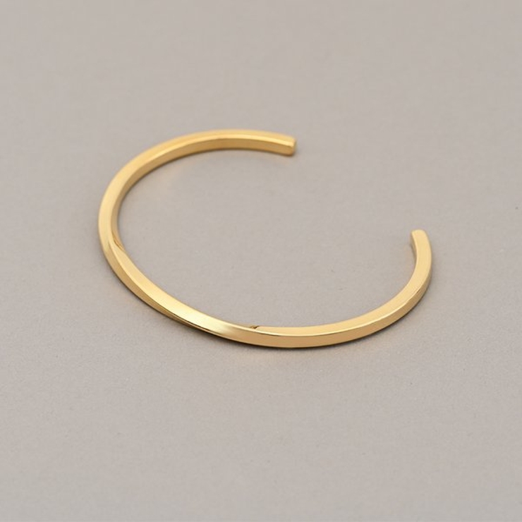 【金属アレルギー対応 316L】ツイストステンレスバングルブレスレット | LUPIS | 詳細画像8 