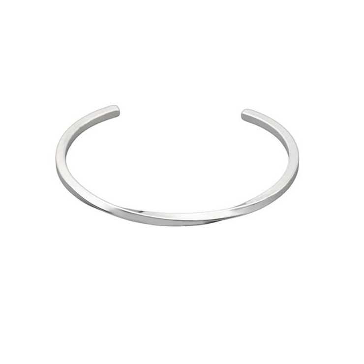 【金属アレルギー対応 316L】ツイストステンレスバングルブレスレット | LUPIS | 詳細画像10 