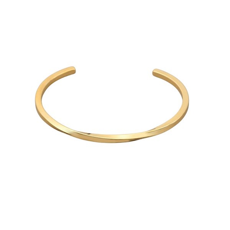 【金属アレルギー対応 316L】ツイストステンレスバングルブレスレット | LUPIS | 詳細画像11 