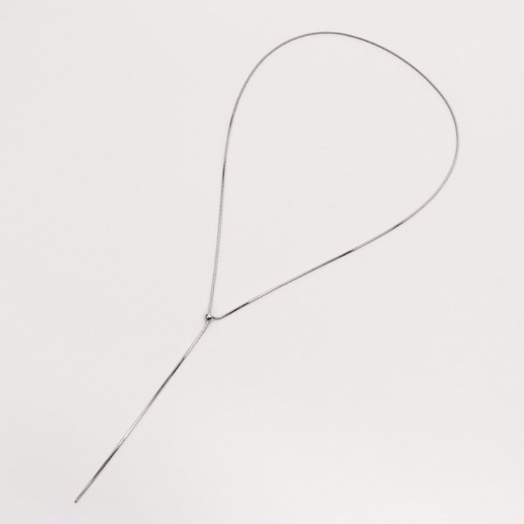 【金属アレルギー対応 316L】スネークチェーンラリエットステンレスネックレス | LUPIS | 詳細画像8 