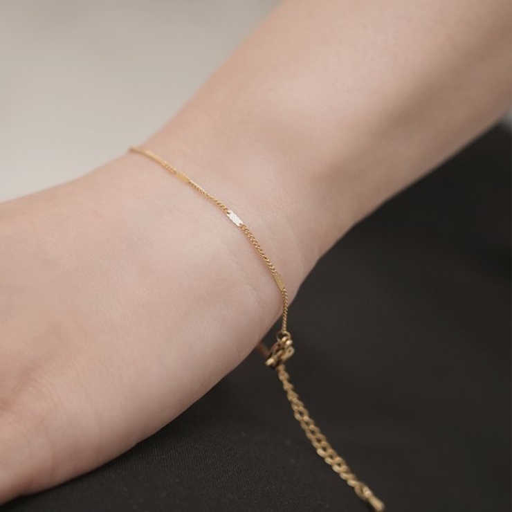 【金属アレルギー対応 316L】ステーションステンレスブレスレット | LUPIS | 詳細画像3 