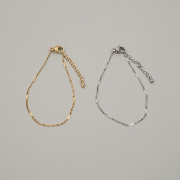 【金属アレルギー対応 316L】ステーションステンレスブレスレット | LUPIS | 詳細画像5 