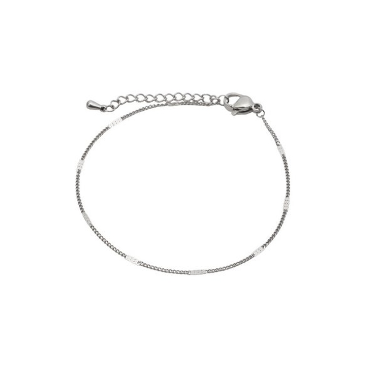 【金属アレルギー対応 316L】ステーションステンレスブレスレット | LUPIS | 詳細画像7 