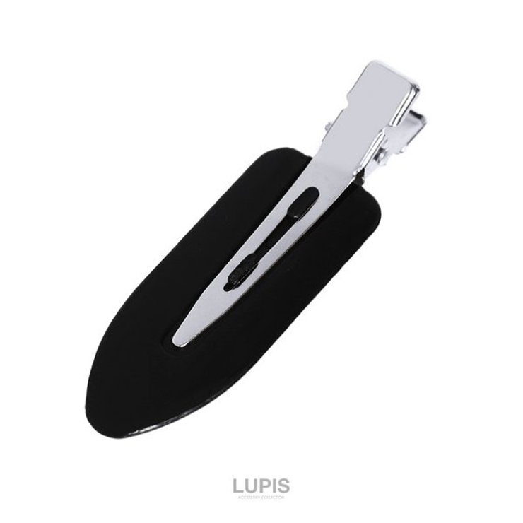 ブラック | ≪1個入り≫跡がつかないヘアクリップ | LUPIS