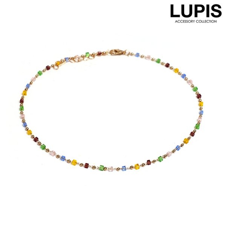 キューブビーズチョーカーネックレス 【チョーカー ネックレス | LUPIS | 詳細画像1 