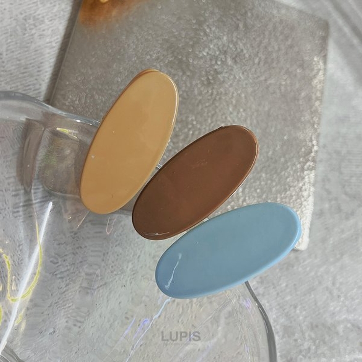 オーバルミニヘアクリップ【小さめ ヘアアクセサリー】 | LUPIS | 詳細画像2 