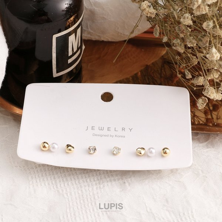 スタンダードプチピアスセット【4種セット】 | LUPIS | 詳細画像2 
