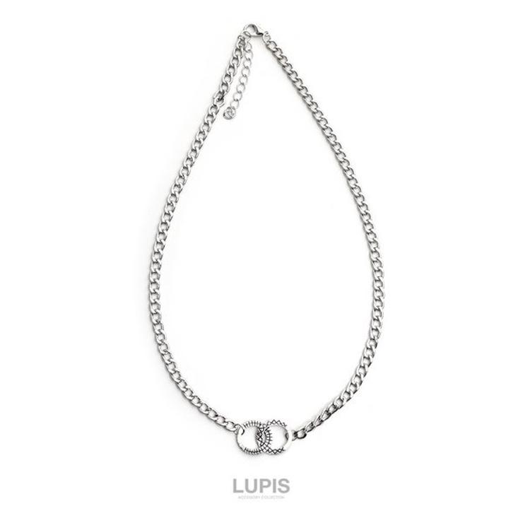 ツインリングメタルチェーンネックレス | LUPIS | 詳細画像2 