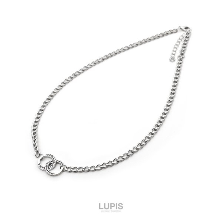 ツインリングメタルチェーンネックレス | LUPIS | 詳細画像5 