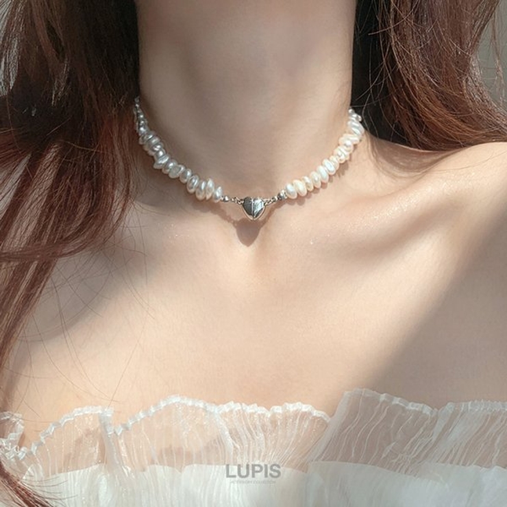 バロックパールマグネットネックレス | LUPIS | 詳細画像6 