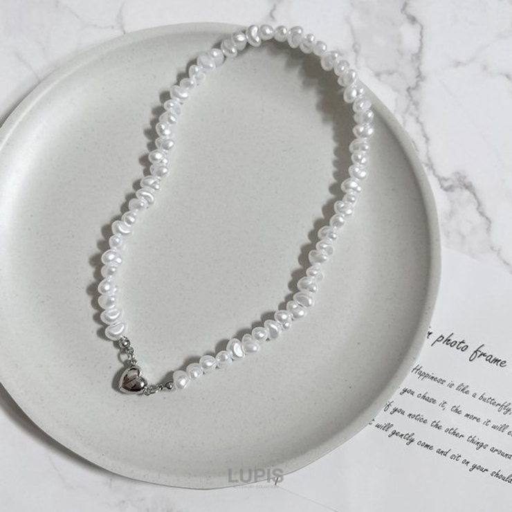 バロックパールマグネットネックレス | LUPIS | 詳細画像8 