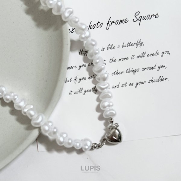 バロックパールマグネットネックレス | LUPIS | 詳細画像9 