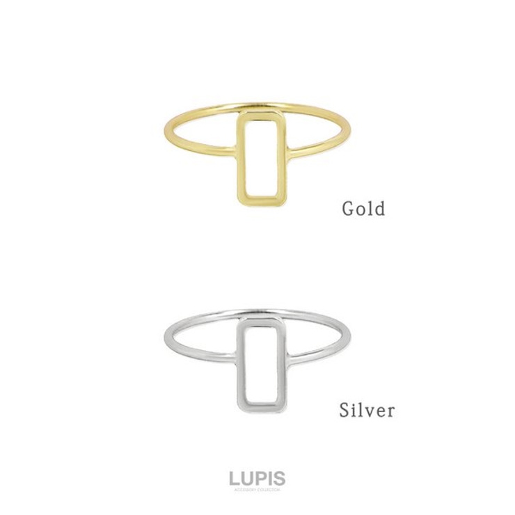 スクエアフレームリング【リング 指輪 アクセサリー | LUPIS | 詳細画像3 