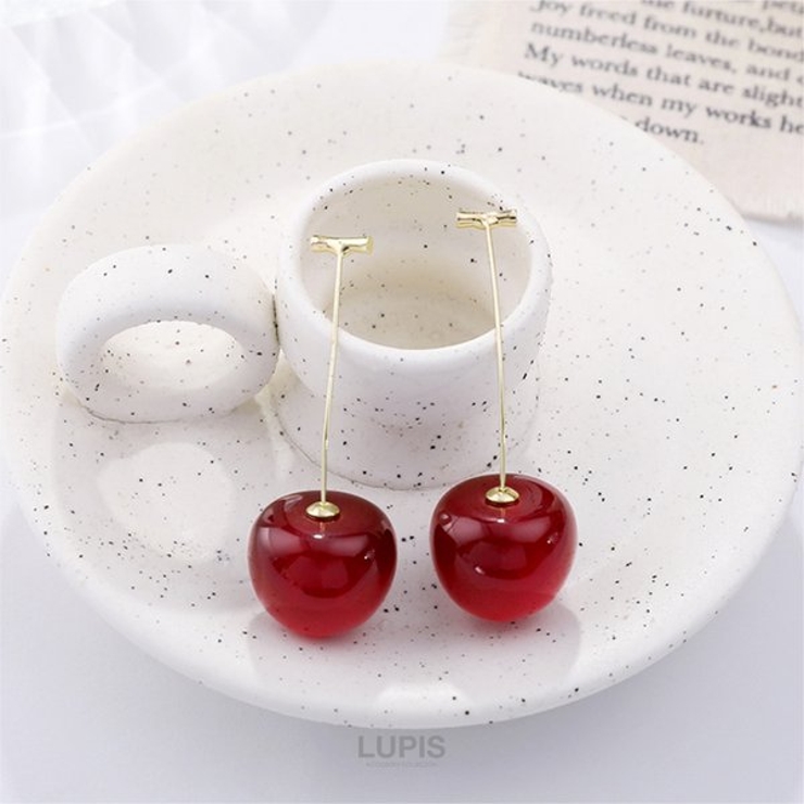 アメリカンチェリーピアス 【ピアス 個性的 | LUPIS | 詳細画像5 
